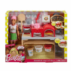 Bộ đồ chơi búp bê Barbie và Bếp làm Pizza