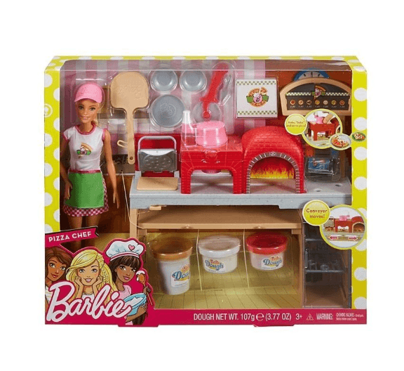 Bộ đồ chơi búp bê Barbie và Bếp làm Pizza